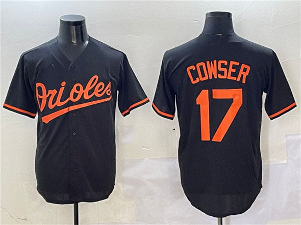 Custom #17 Black BAL Baseball Shirt Top