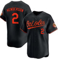 Custom #2 Black BAL Baseball Shirt Top