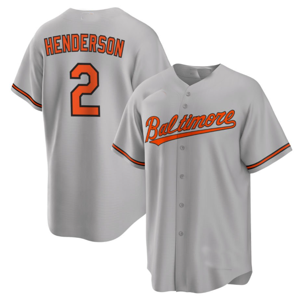 Custom #2 Grey BAL Baseball Shirt Top
