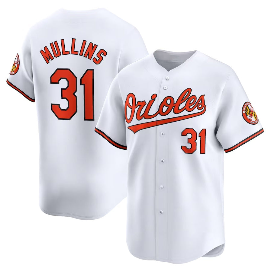 Custom #31 White BAL Baseball Shirt Top