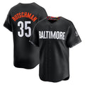 Custom #35 Black City Connect BAL Baseball Shirt Top