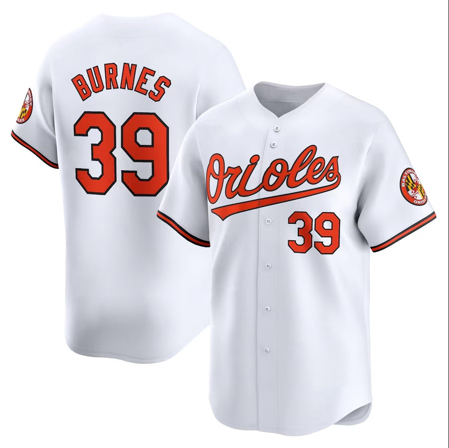 Custom #39 White BAL Baseball Shirt Top