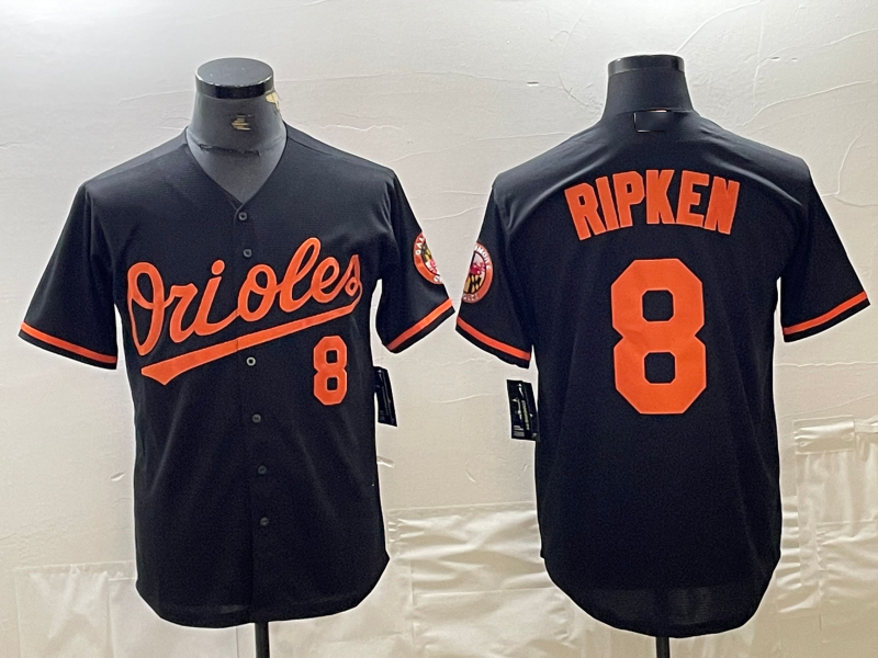 Custom #8 Black BAL Baseball Shirt Top
