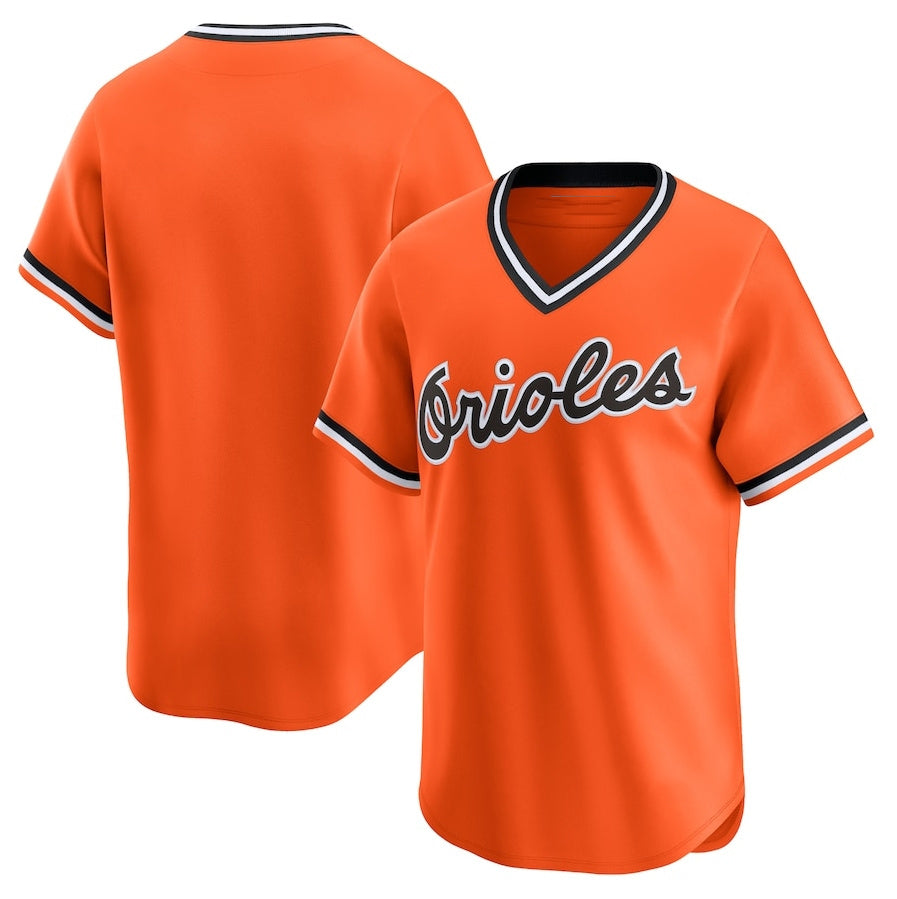 Custom Orange BAL Baseball Shirt Top