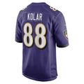 Custom #88 Purple BAL Football Shirt Top