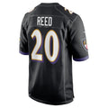 Custom #20 Black BAL Football Shirt Top