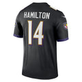 Custom #14 Black BAL Football Shirt Top