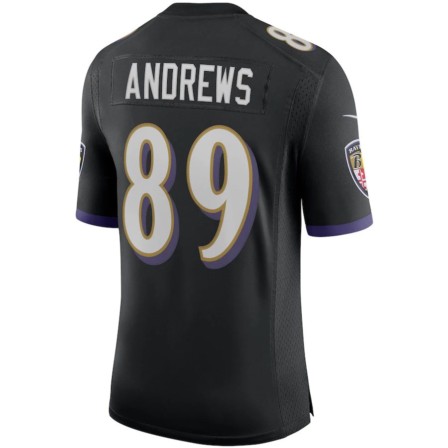 Custom #89 Black BAL Football Shirt Top