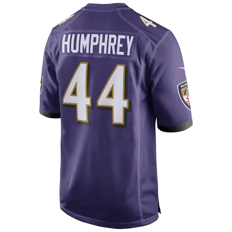 Custom #44 Purple BAL Football Shirt Top