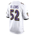 Custom #52 White BAL Football Shirt Top