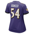 Custom #54 Purple BAL Football Shirt Top