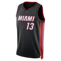 Custom #13 Black 2022 MIA Basketball Shirt Top