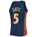 Custom #5 1996 GSW Basketball Shirt Top
