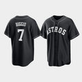 Custom Black 2021 HOU Baseball Shirt Top