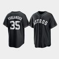 Custom Black 2021 HOU Baseball Shirt Top