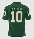 Custom #10 Green CHI Football Shirt Top