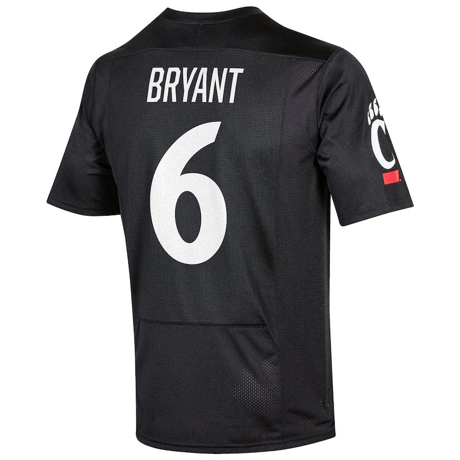 Custom #6 Black Football Shirt Top