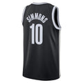 Custom #10 Black 2021 BKN Basketball Shirt Top