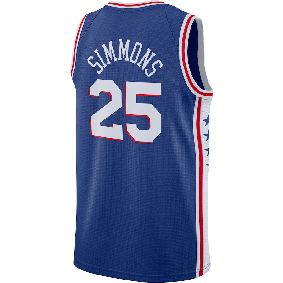 Custom #25 2021 PHI Basketball Shirt Top