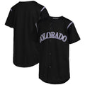 Custom Black COL Baseball Shirt Top