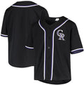 Custom Black COL Baseball Shirt Top