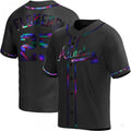 Custom #25 Black ATL Baseball Shirt Top