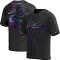 Custom #65 Black ATL Baseball Shirt Top