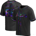 Custom #68 Black ATL Baseball Shirt Top