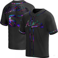 Custom #63 Black ATL Baseball Shirt Top