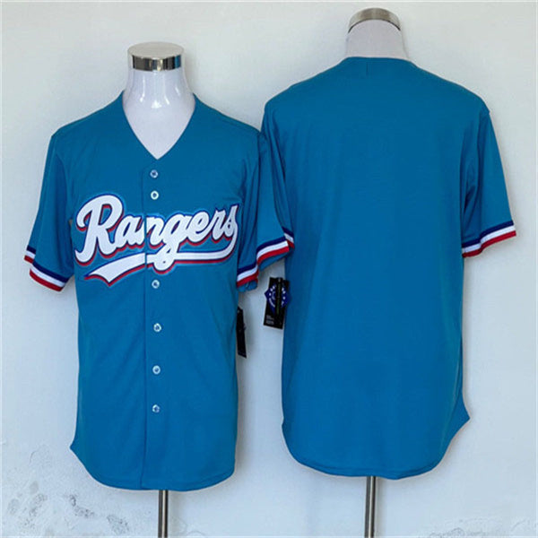 Custom Blue LAD Baseball Shirt Top