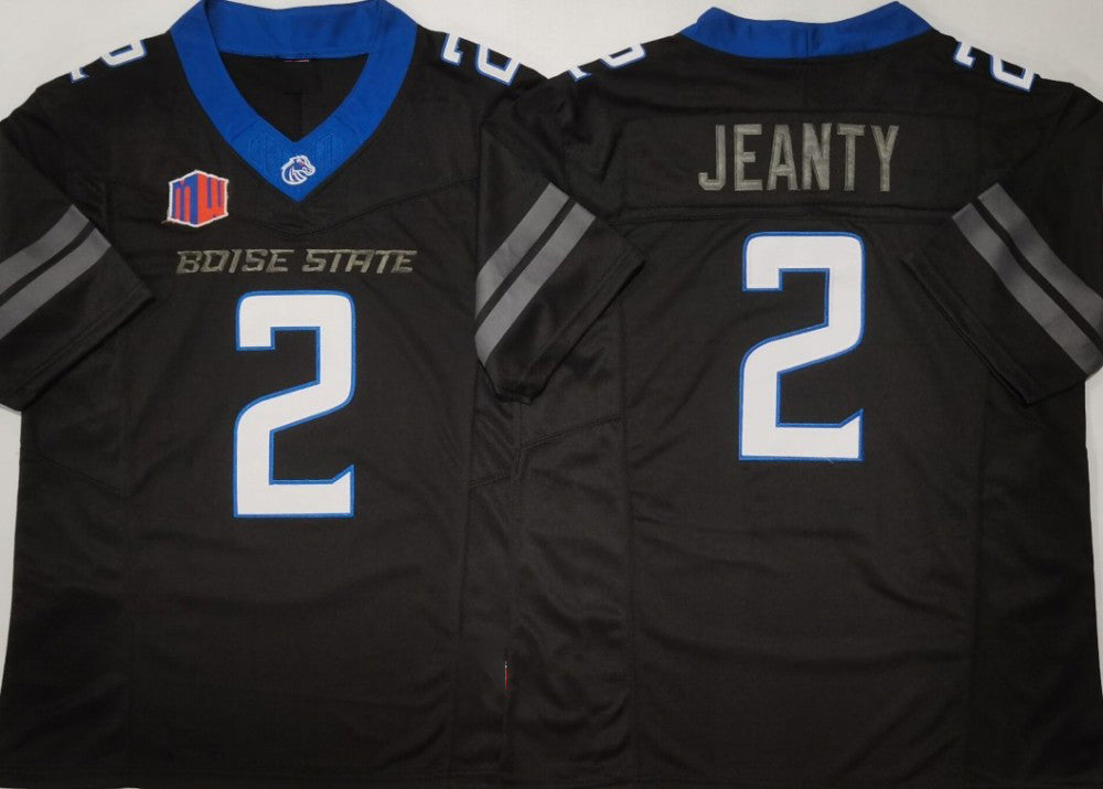 Custom #2 Black College Shirt Top