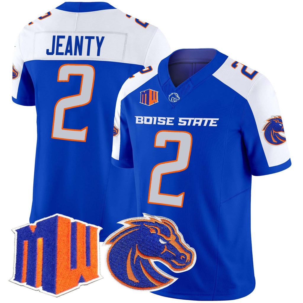 Custom #2 DEN Football Shirt Top