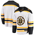 Custom White BOS Hockey Shirt Top