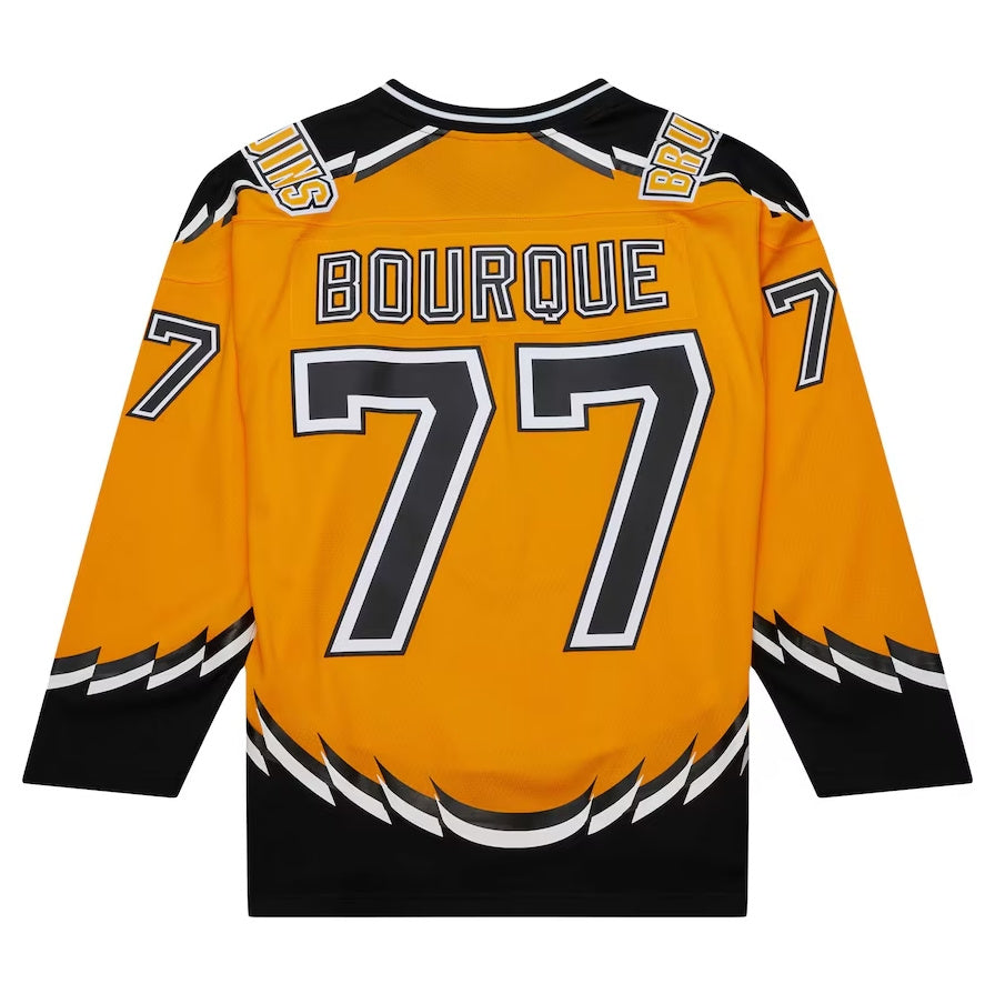 Custom #77 Blue 1996 BOS Hockey Shirt Top