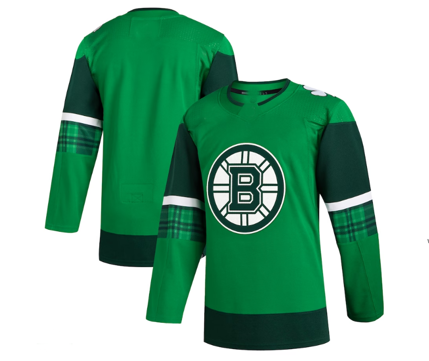 Custom Green 2023 BOS Hockey Shirt Top