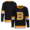 Custom Black BOS Hockey Shirt Top