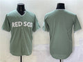 Custom Red 2025 City Connect BOS Baseball Shirt Top