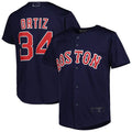 Custom #34 Red 2022 Hall Of Fame BOS Baseball Shirt Top