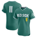 Custom #11 Red 2025 City Connect BOS Baseball Shirt Top