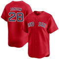Custom #28 Red 2024 BOS Baseball Shirt Top