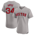 Custom #34 Red BOS Baseball Shirt Top
