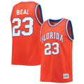Custom #23 Orange Retro Basketball Shirt Top