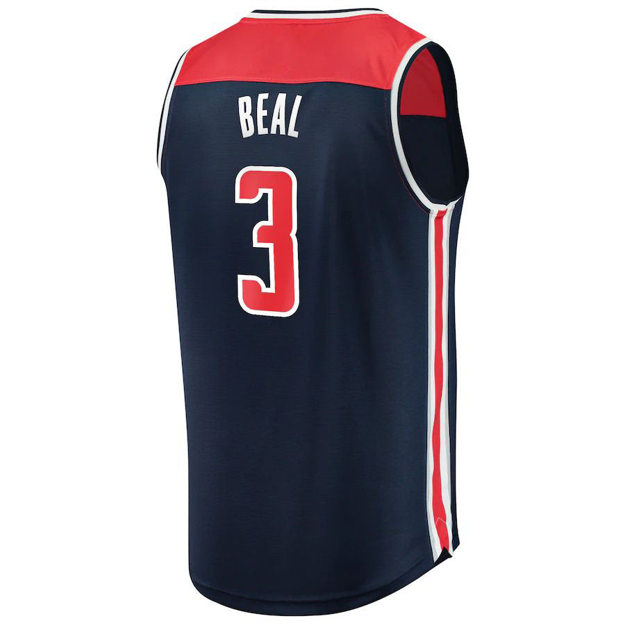 Custom #3 Navy WAS Basketball Shirt Top