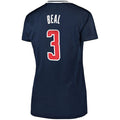 Custom #3 Navy WAS Basketball Shirt Top