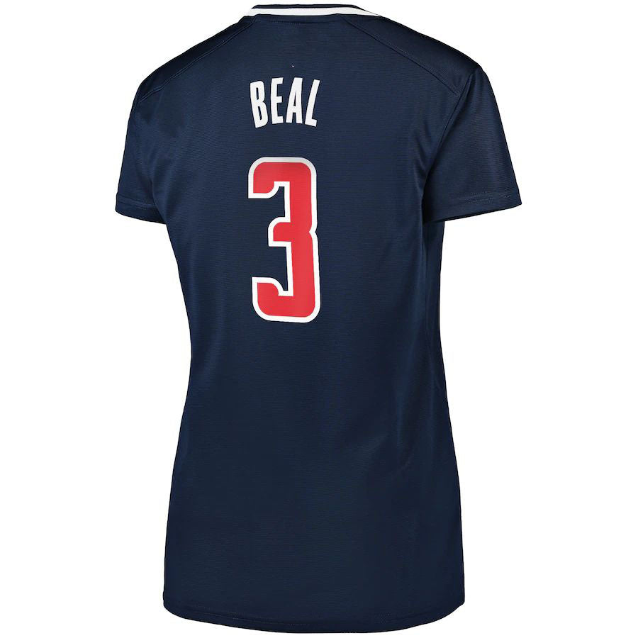 Custom #3 Navy WAS Basketball Shirt Top