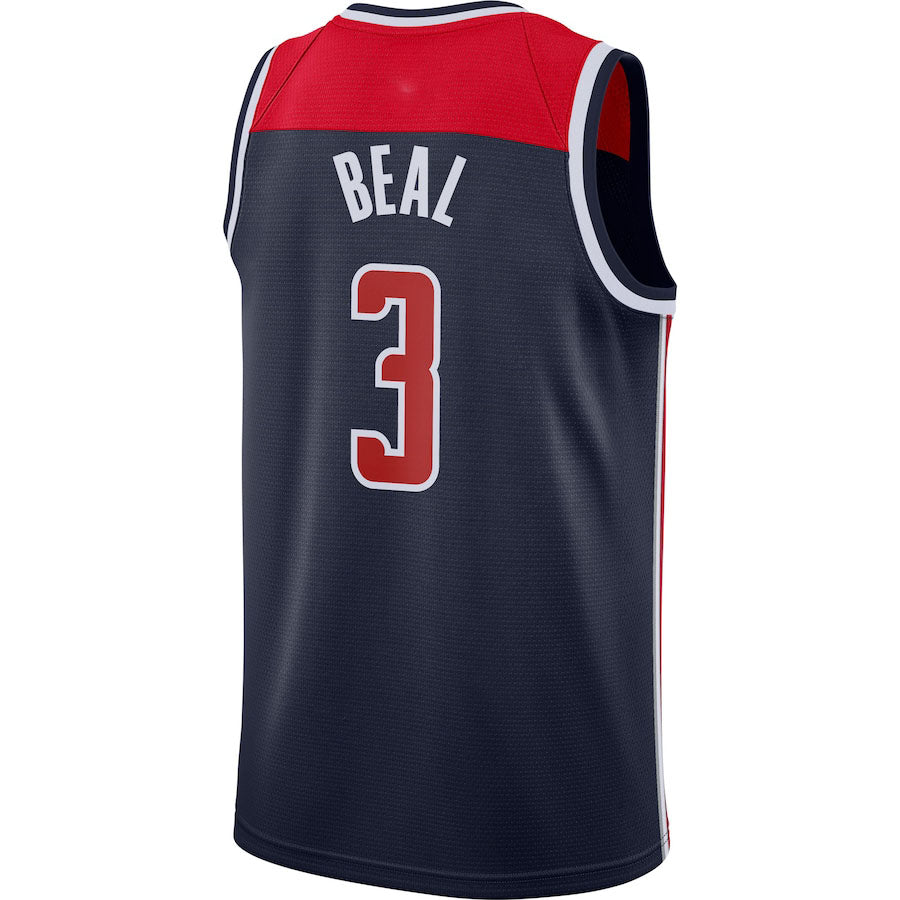 Custom #3 Navy WAS Basketball Shirt Top
