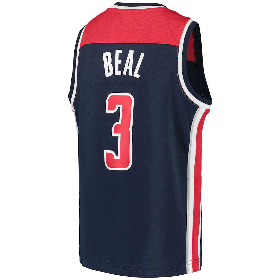 Custom #3 Navy WAS Basketball Shirt Top