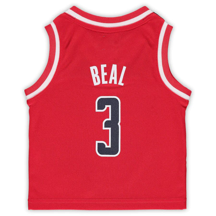 Custom #3 Red WAS Basketball Shirt Top