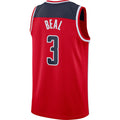 Custom #3 Red WAS Basketball Shirt Top