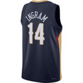Custom #14 Navy 2021 NOP Basketball Shirt Top